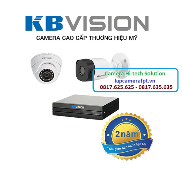 Bộ 2 camera Kbvision