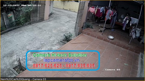 Lắp Đặt Camera chống trộm Thuận An