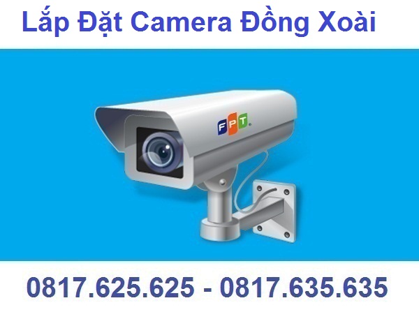 Lắp đặt camera thành phố Đồng Xoài