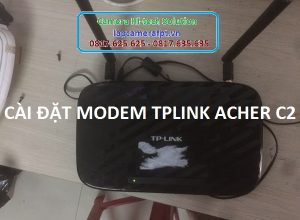 Cách cài đặt modem Tp-link Acher C2 chi tiết qua điện thoại