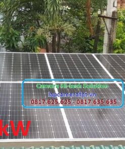 Thi công hệ thống điện mặt trời huyện Vĩnh Hưng