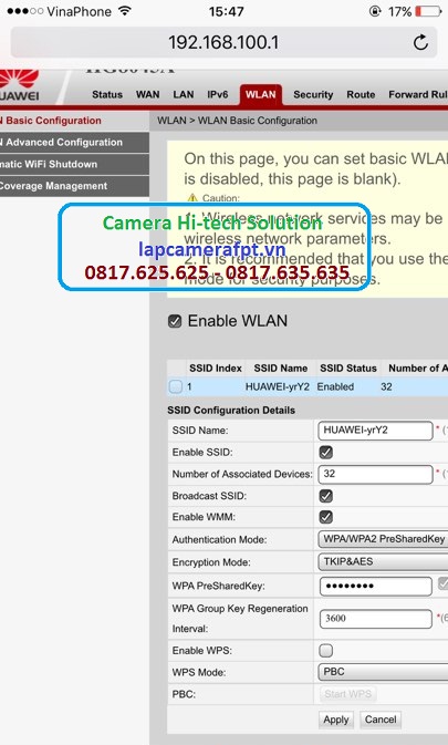 Cách giới hạn thiết bị được phép truy cập wifi Viettel VNPT