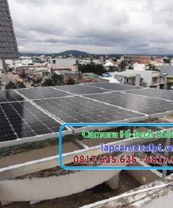 Lắp hệ thống điện mặt trời công suất 5,37 KW ở Tuy Phước