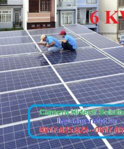 Lắp đặt hệ thống điện mặt trời 4,45 KW ở huyện Phù Mỹ