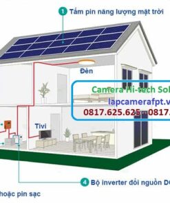 Lắp Đặt Điện Năng Lượng Mặt Trời 4,75KW Ở Huyện Nhơn Trạch