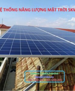 Thi công hệ thống điện mặt trời huyện Vĩnh Hưng