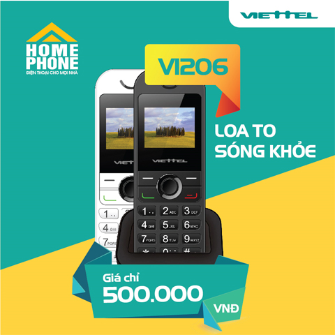 Homephone V1206 Viettel