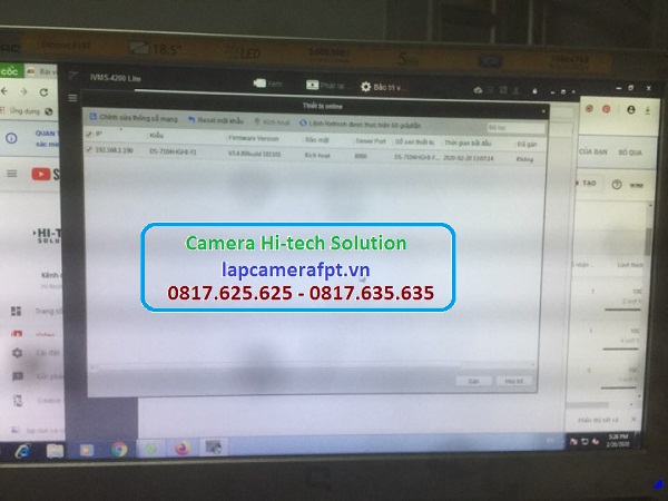 Cấu hình xem camera Hikvision trên máy tính / laptop