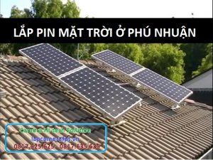 Lắp Đặt Điện Năng Lượng Mặt Trời Ở Phú Nhuận