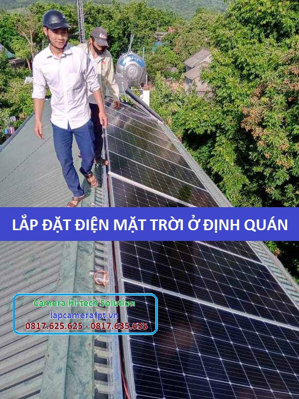 Lắp Đặt Điện Mặt Trời Huyện Định Quán
