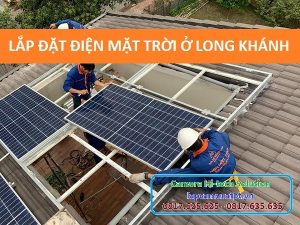 Lắp Đặt Điện Năng Lượng Mặt Trời Ở Long Khánh