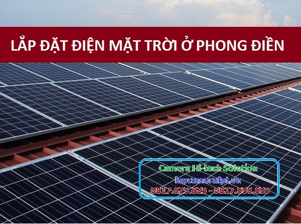 Lắp Đặt Điện Mặt Trời Huyện Phong Điền