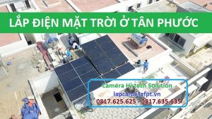 Lắp Đặt Điện Mặt Trời Huyện Tân Phước