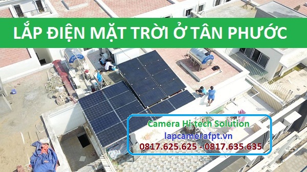 Lắp Đặt Điện Năng Lượng Mặt Trời ở Huyện Tân Phước