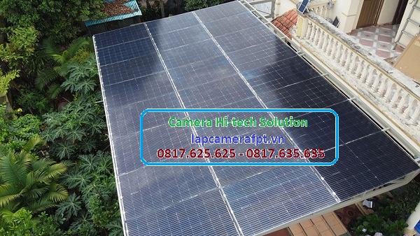công trình điện pin mặt trời ở Tân Phước