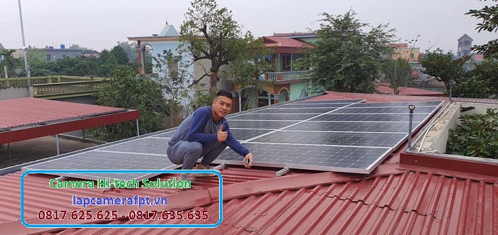 Lắp đặt điện mặt trời ở tại Vĩnh Thạnh