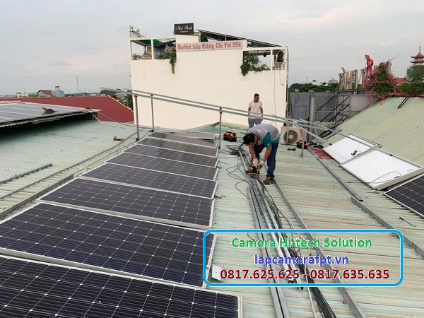 Lắp đặt điện mặt trời ở tại quận Ninh Kiều