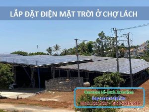 Lắp điện năng lượng mặt trời ở huyện Chợ Lách