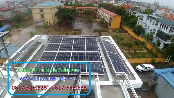 Lắp đặt pin mặt trời ở Bình Định