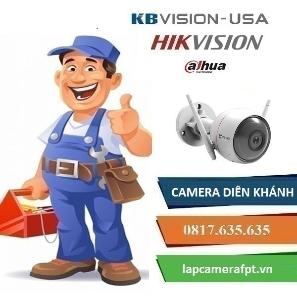 Lắp đặt camera huyện Diên Khánh