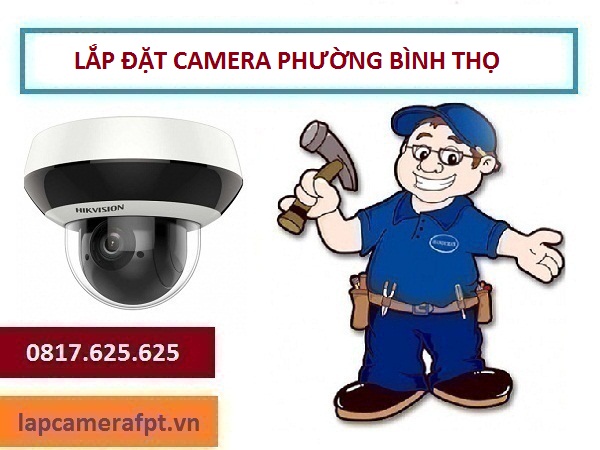 Lắp đặt camera phường Bình Thọ