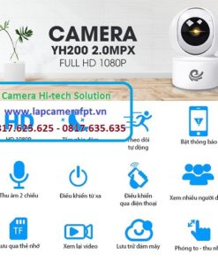 Camera Wifi CareCam CC2022 xoay 360 độ có báo động