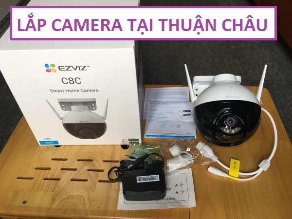 Lắp đặt camera huyện Thuận Châu