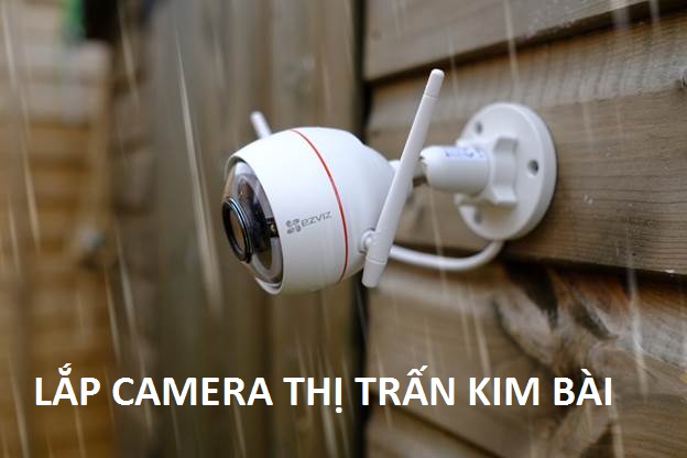 Lắp đặt camera thị trấn Kim Bài
