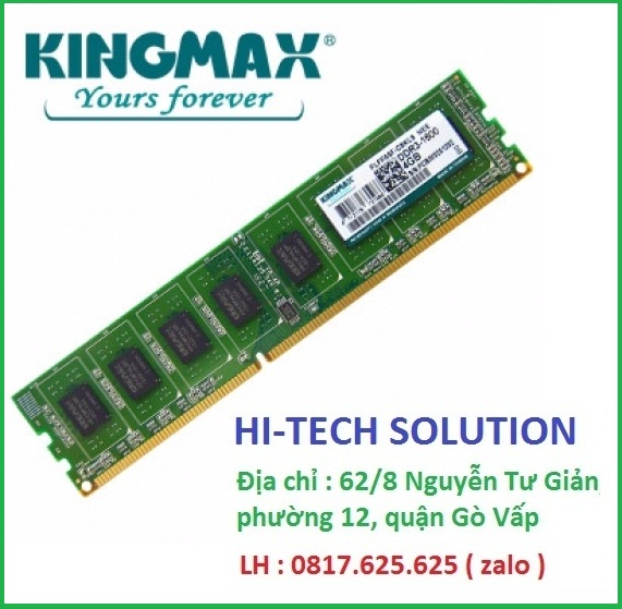 Bộ nhớ Ram DDR3 PC 4G/1333 KINGMAX 