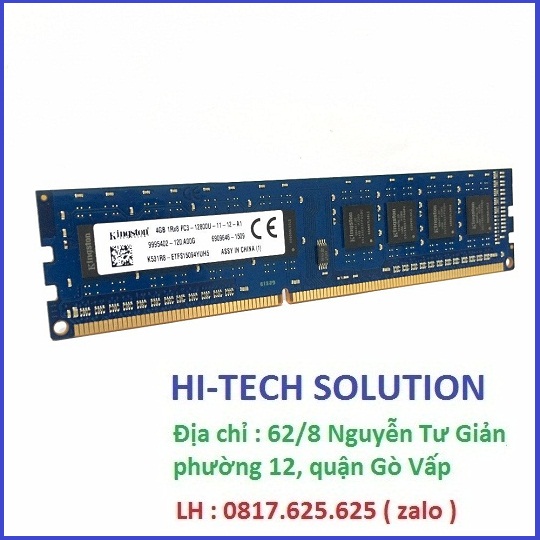 RAM DDR3 PC 4G/1600 KINGSTON