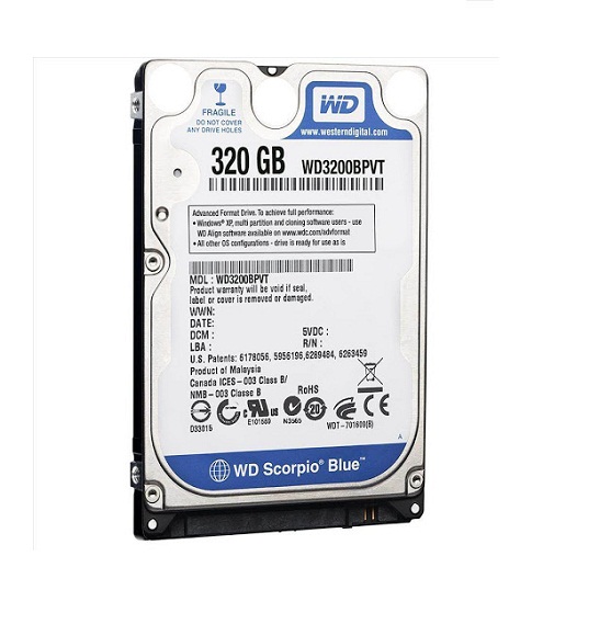 Ổ cứng HDD Laptop WD 320GB