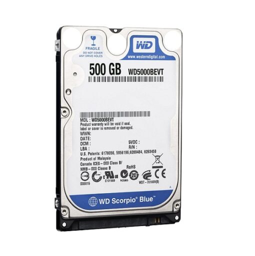 Ổ cứng HDD Laptop WD Blue 500GB 2.5" WD5000LPCX