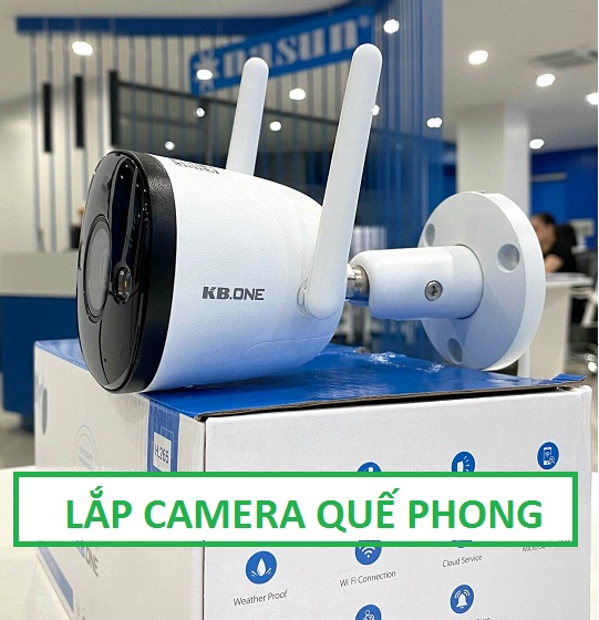 Lắp đặt camera huyện Quế Phong