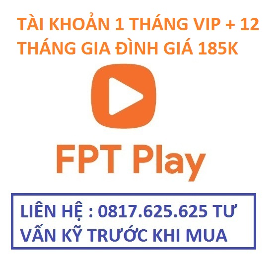 Share tài khoản FPT Play VIP 2023