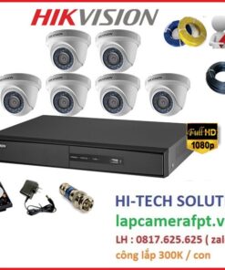Lắp đặt trọn gói camera Hikvision giá rẻ số #1 thị trường
