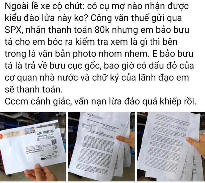 Cảnh báo chiêu trò gửi công văn nhà nước để lừa đảo