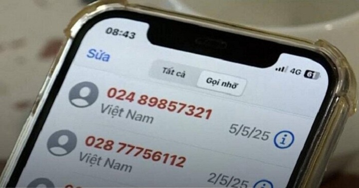 Cuộc gọi nhá máy 022, 024, 028 đều là lừa đảo